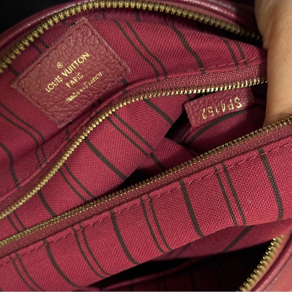 Louis Vuitton Empreinte Leather Speedy Bandouliere 25 in Aurore - Picture 13 of 17